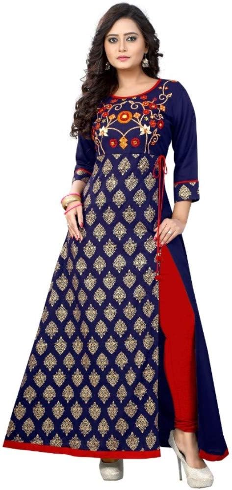 Readymade Cotton Long Women Dress Kurti for Women Formal & Party Wear