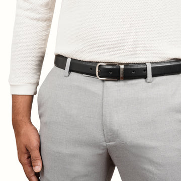 SKYE ALEX 02-MEN-BLACK-REVERSIBLE BELT - 4