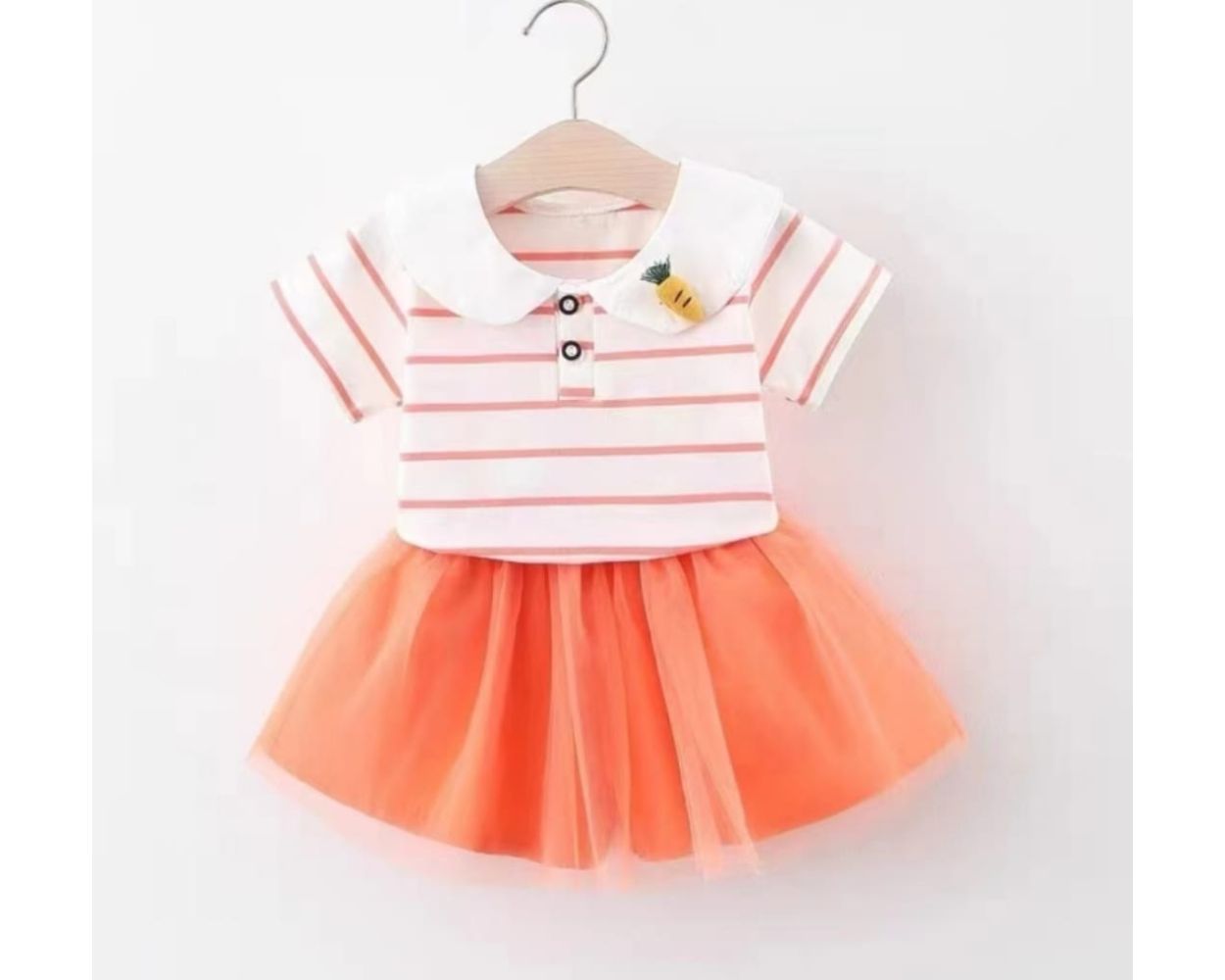 Charming pink baby dress