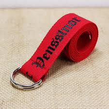 Nylon Canvas Belt Women Men D Ring Buckle Belt - 4