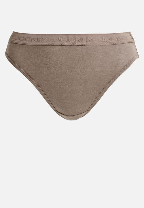 5pkk plain tonal elastic french cut - multi - 2