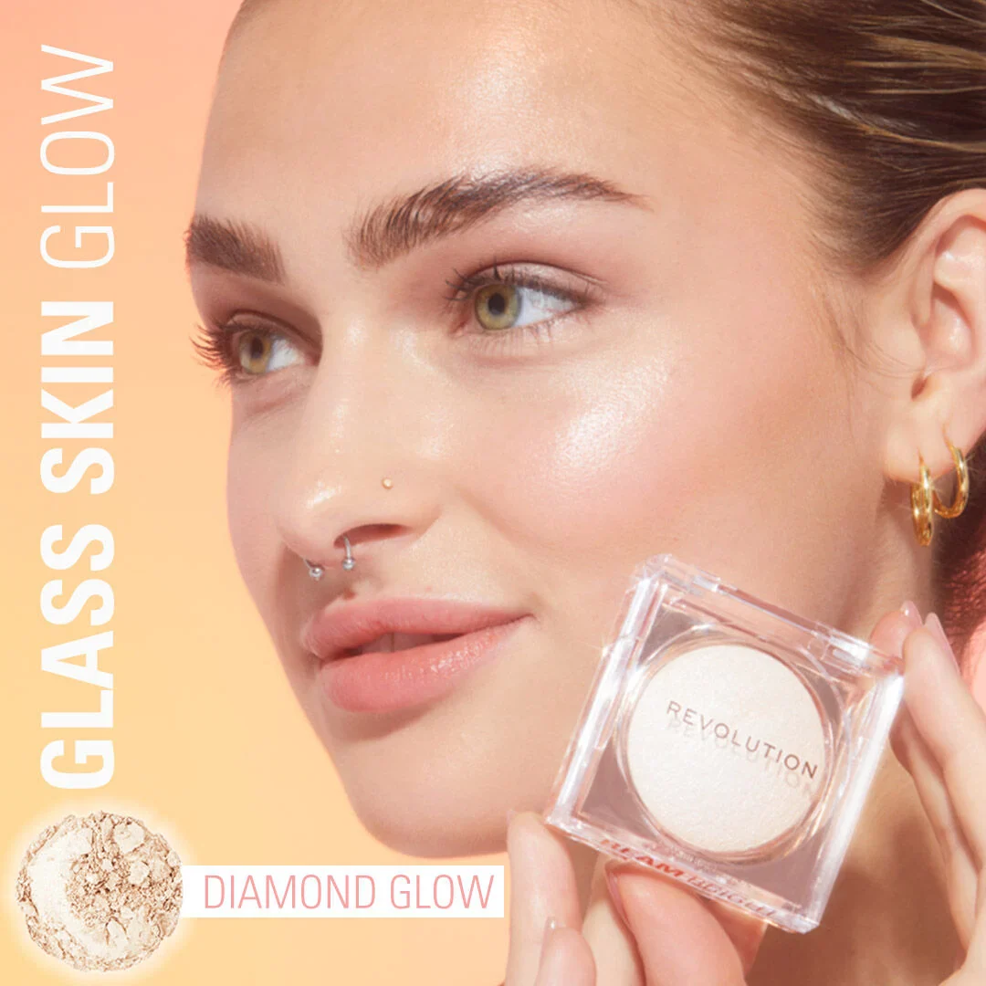 Makeup Revolution Beam Bright Highlighter Diamond Glow - 2