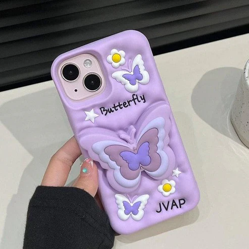 3D Butterfly Case With Holder - 4