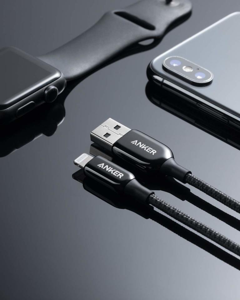 ANKER PowerLine Select + USB Lightning Cable (6FT/1.8M)-BLACK - A8013H11 - 3