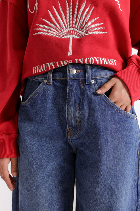 Balloon Fit Jeans - 2