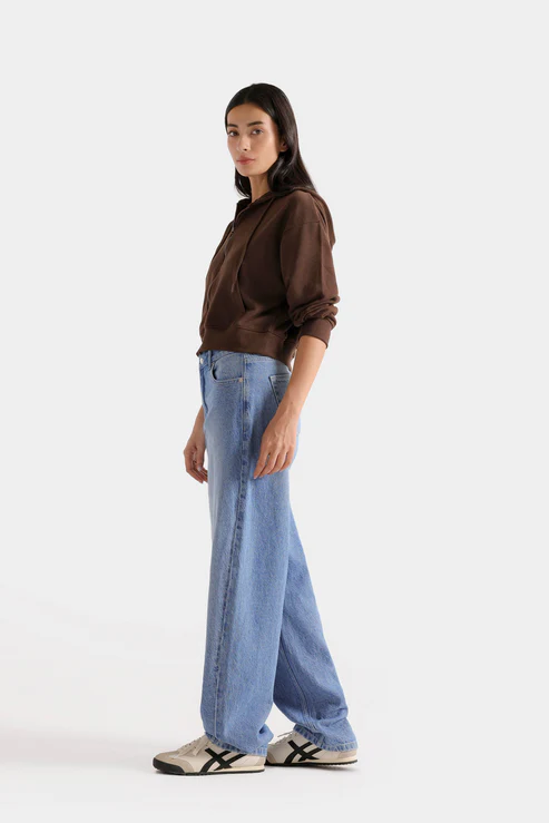 Tapered High-Waist Jeans - 2