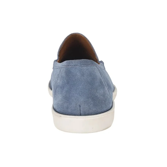 Men Blue-suede Formal Moccasin - 2