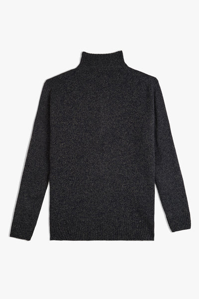 PLAIN ZIPPER SWEATER - 4