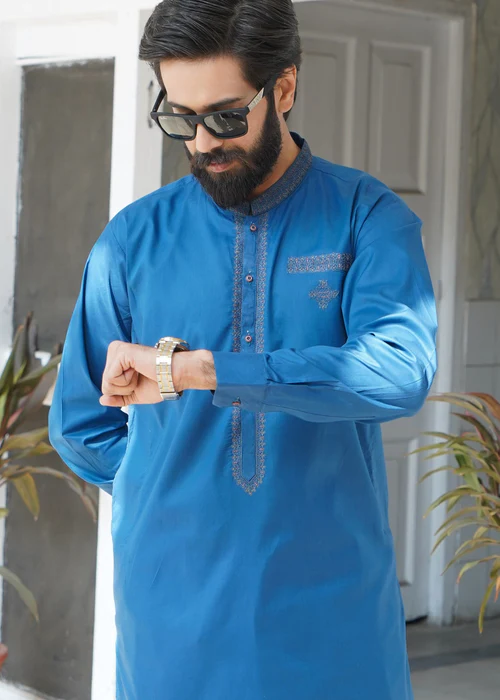DOSTI (KURTA COLLECTION) -06 (2 PIECE UNSTITCHED SHALWAR KAMEEZ) - 4
