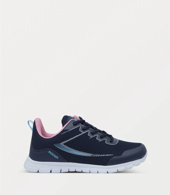 Women Sneakers-BLACK - 2