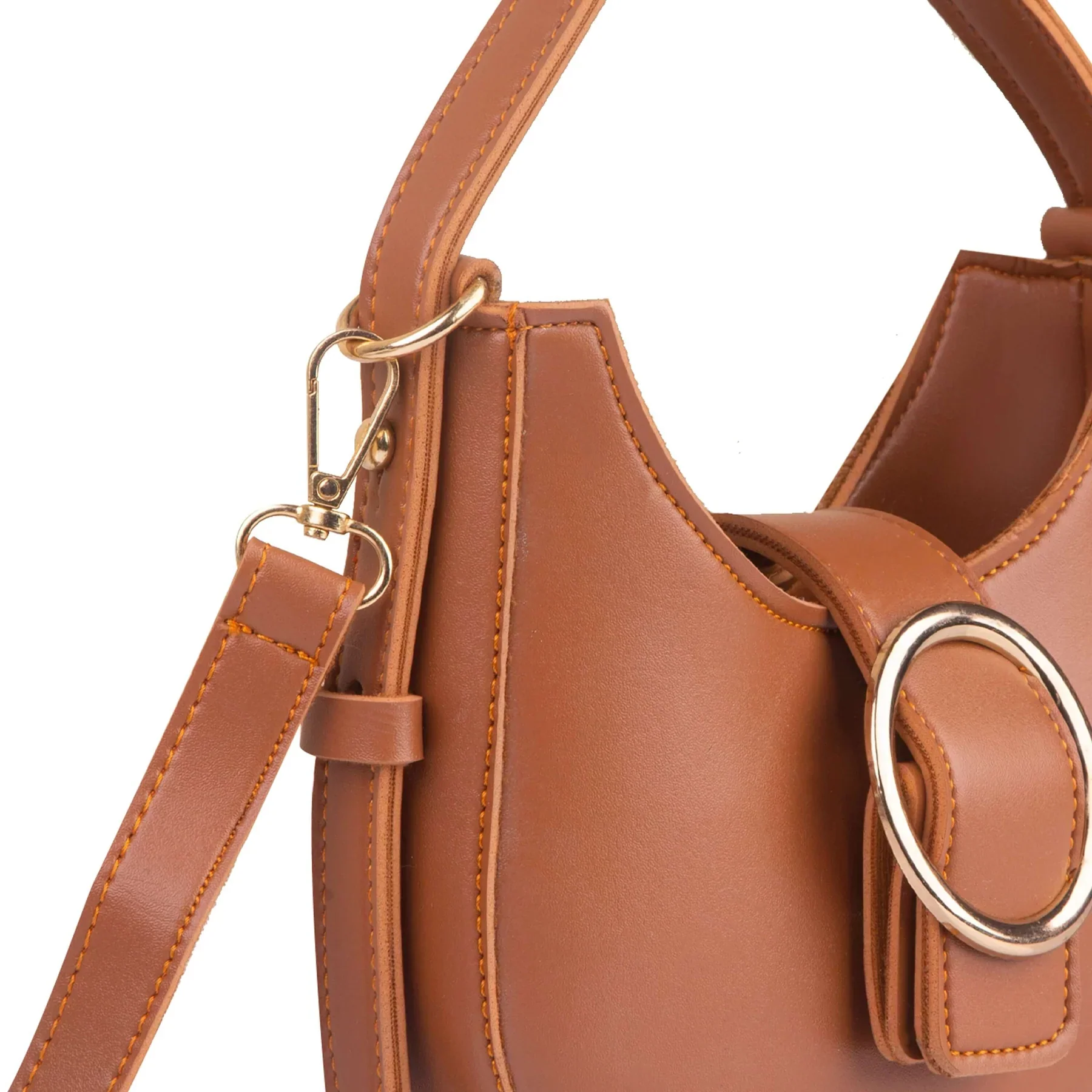 CHIA brown mini handbag - 3