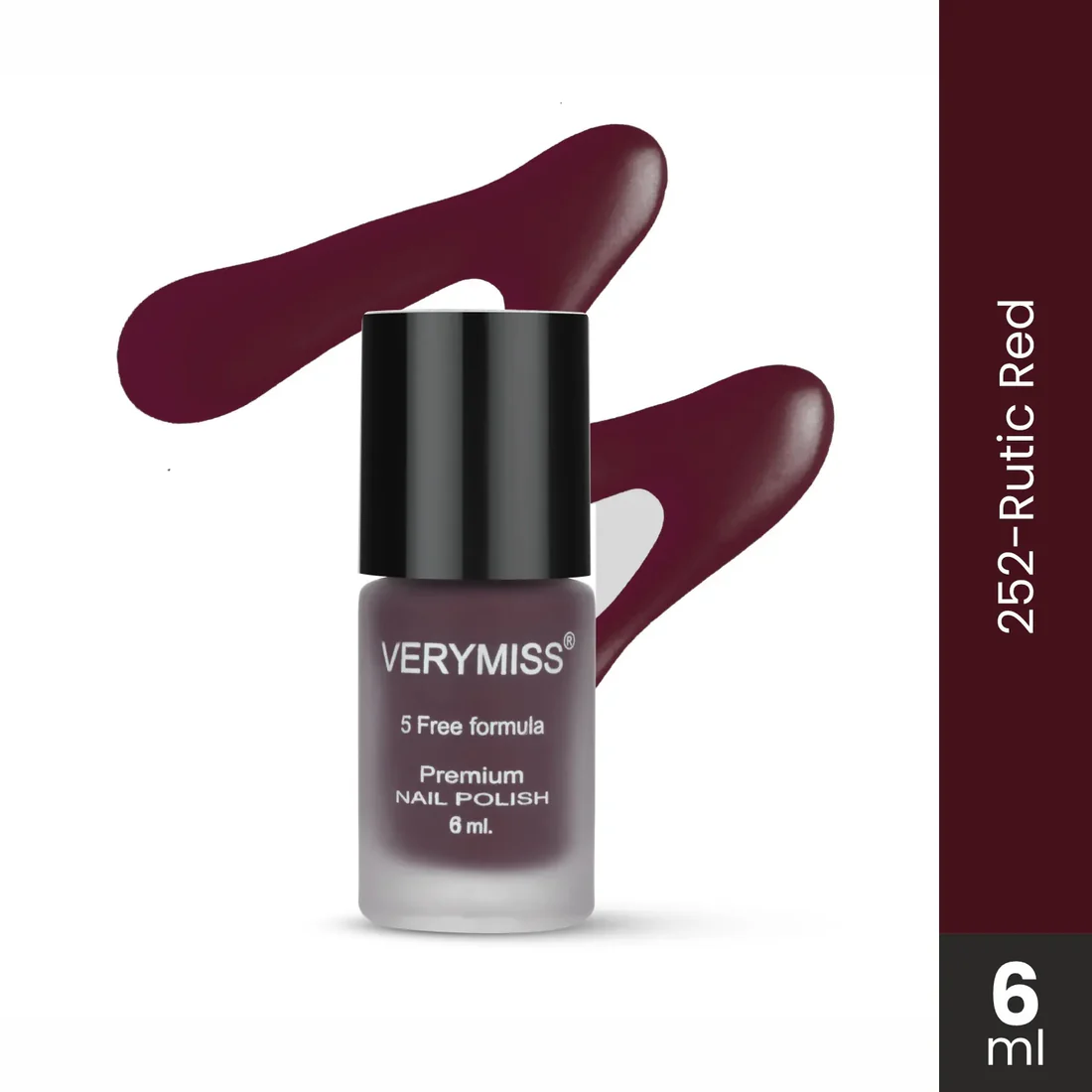 VERYMISS Premium Matte Nail Polish - 252 Rustic Red