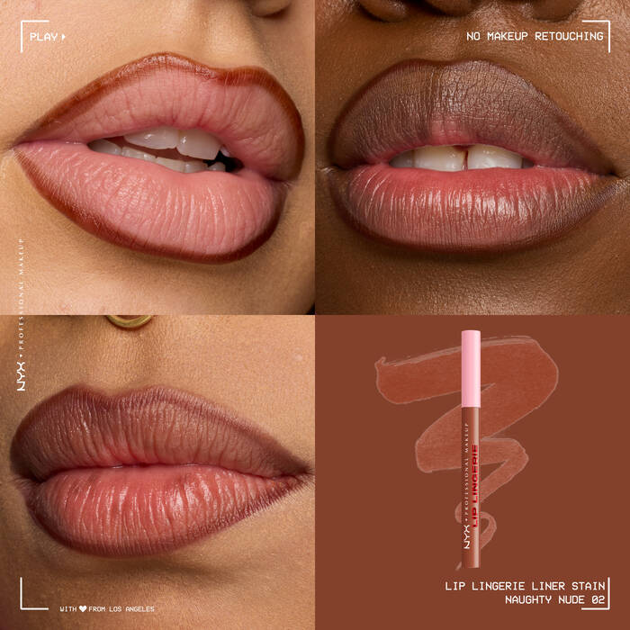 Lip Lingerie Lip Liner Stain – Long-Lasting Matte Finish - 3