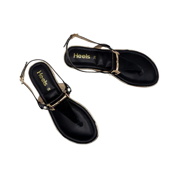 Black Casual Sandal L00500033 - 3