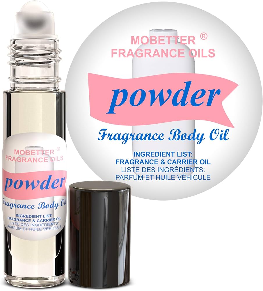 MOBETTER FRAGRANCE OILS Powder Fresh Scent Perfume Fragrance Body Oil Unisex