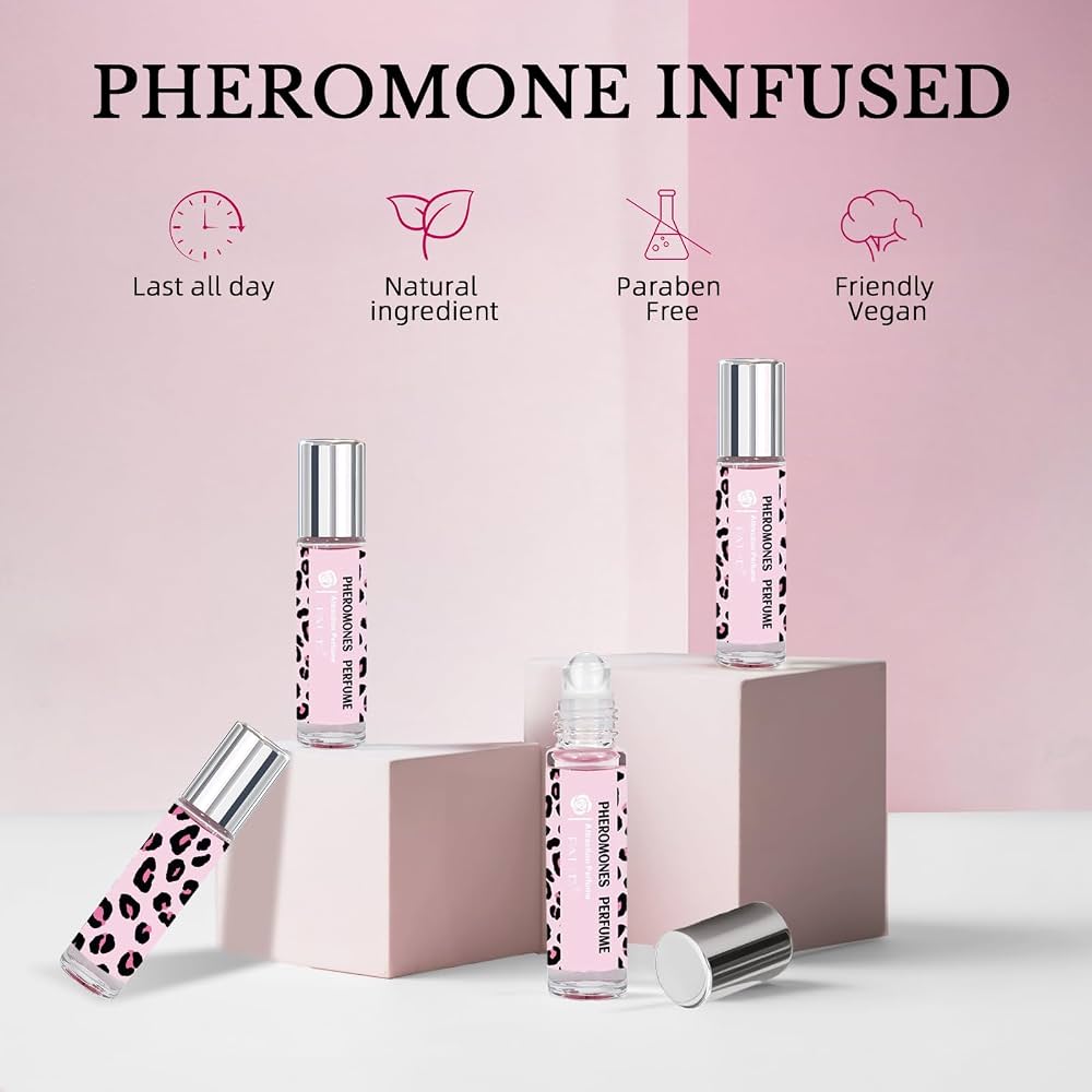 Pheromones Perfumes for Women,Long Lasting Roll on Perfume Oil 0.34 fl.oz