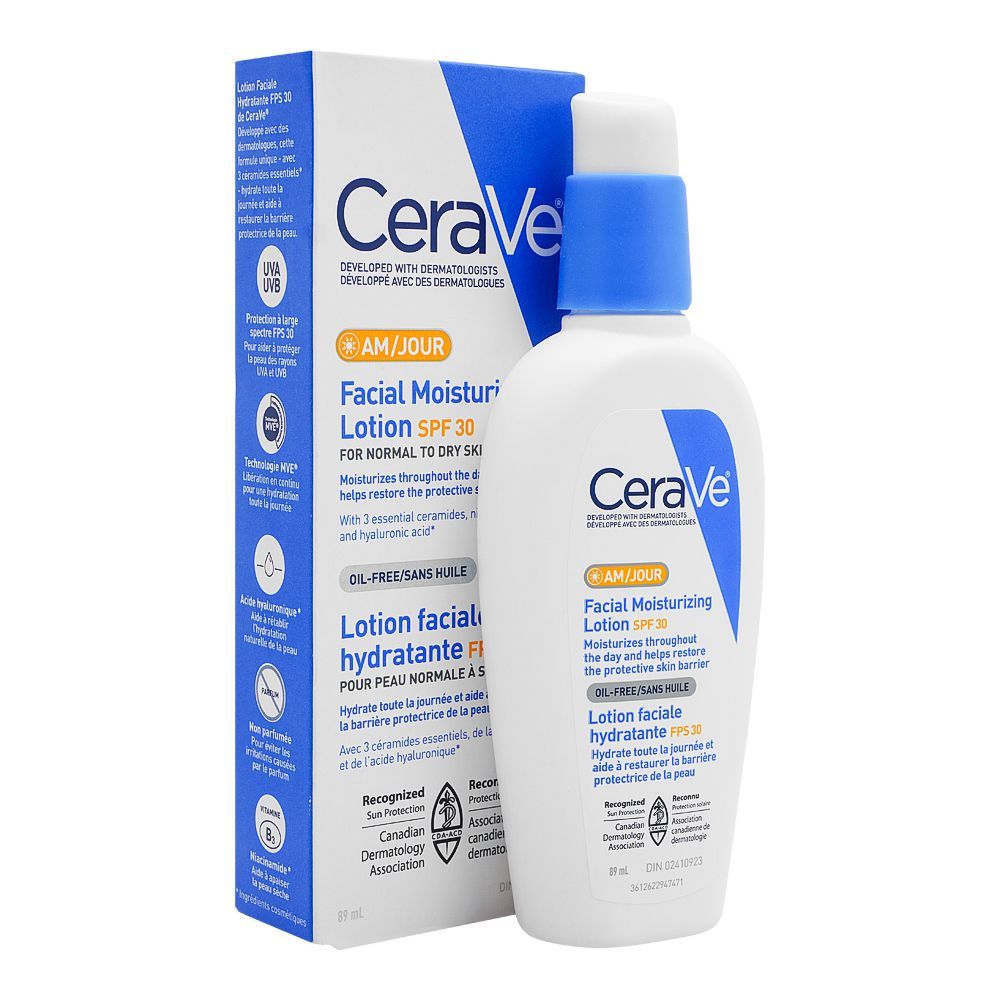 CeraVe AM Facial Moisturizing Lotion SPF30 60ml