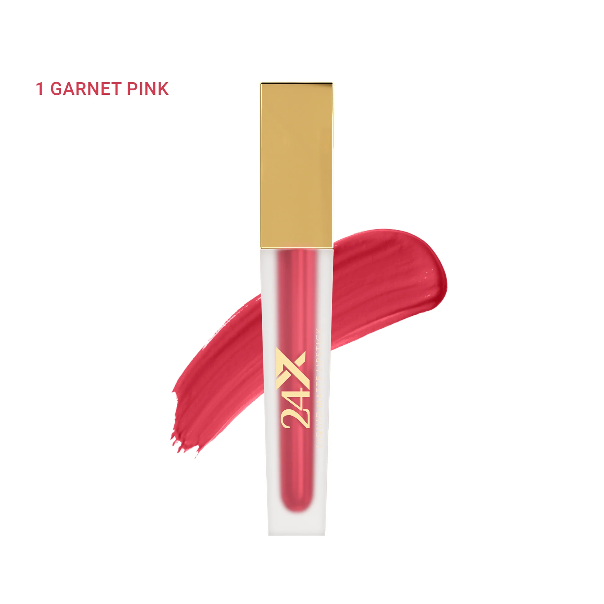BBA By Suleman - All Day Long Liquid Matte Lipstick - 24 Rebel - 2