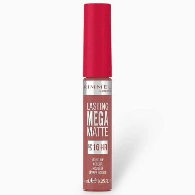 Rimmel London - Lasting Mega Matte liquid lip color 110-Blush - 2