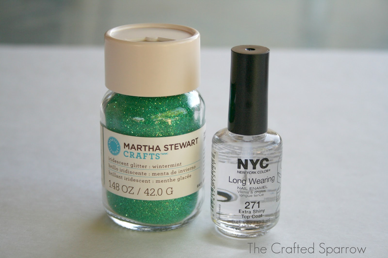 DIY Iridescent Glitter Nail Polish - 2