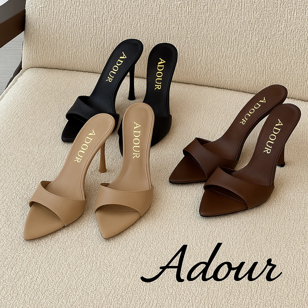 Ladies Stylish heel Sandal-44148 - 2