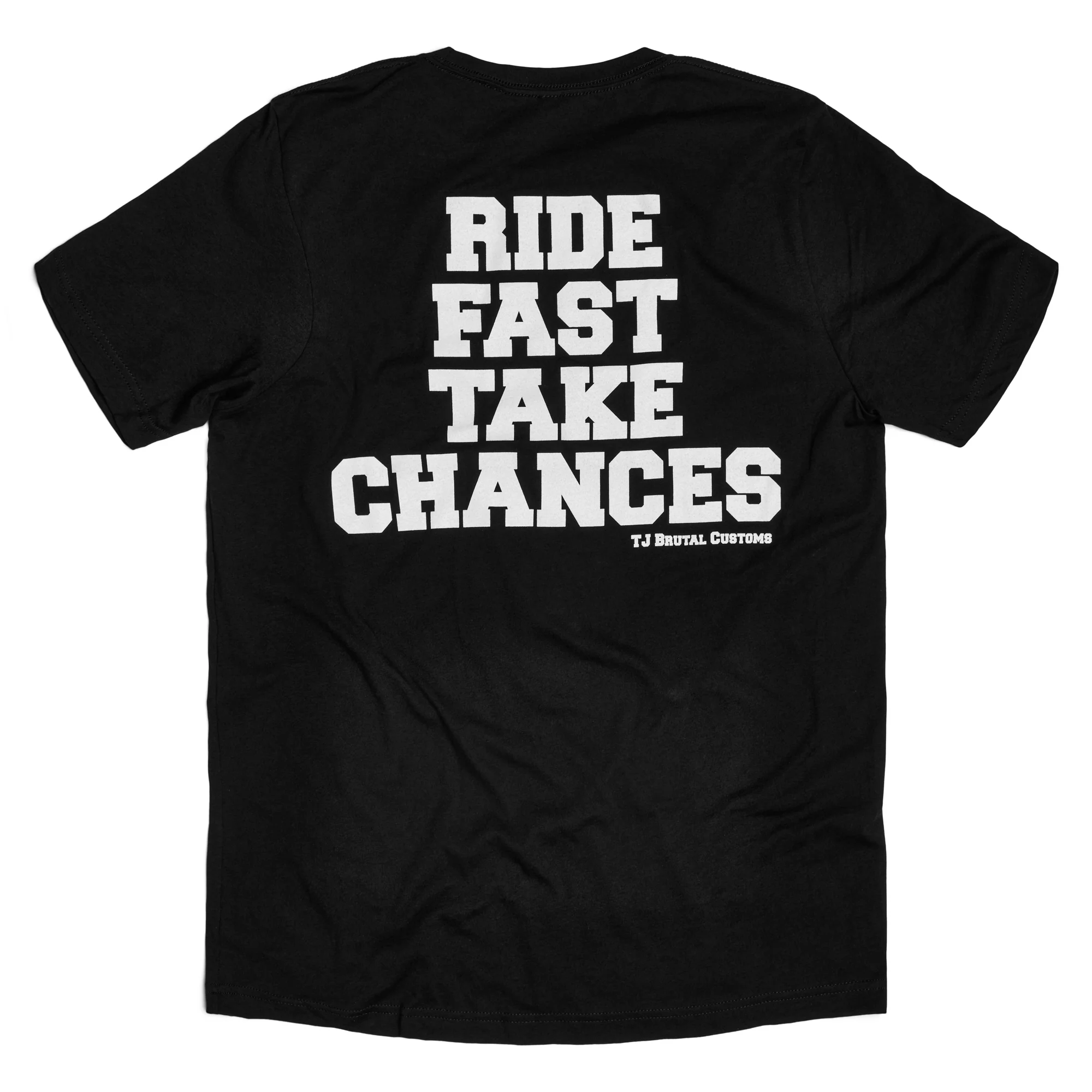 Boys White Ride Fast Tee | Comfortable Graphic T-Shirt