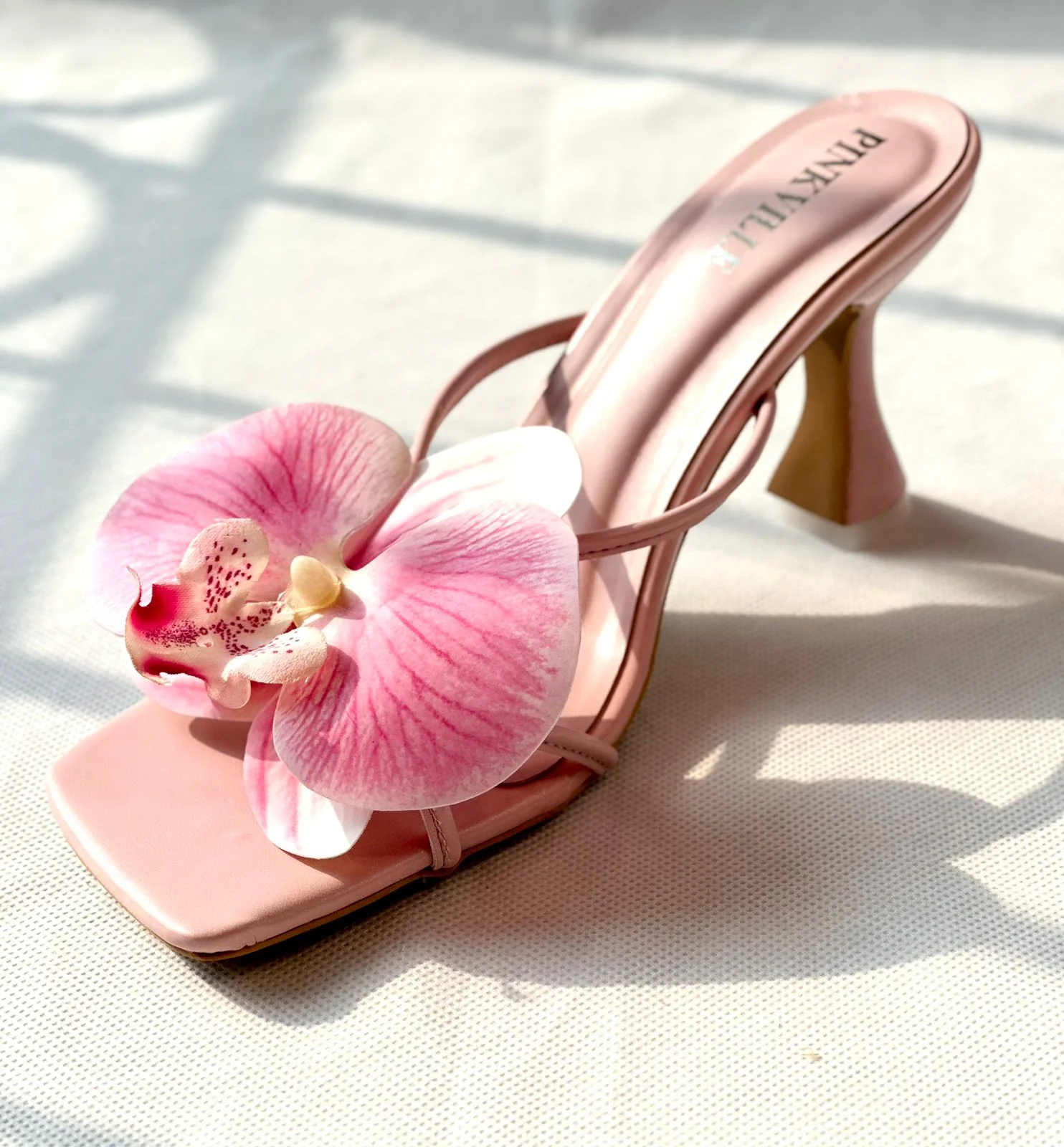 Jewelled Flower heels - 2