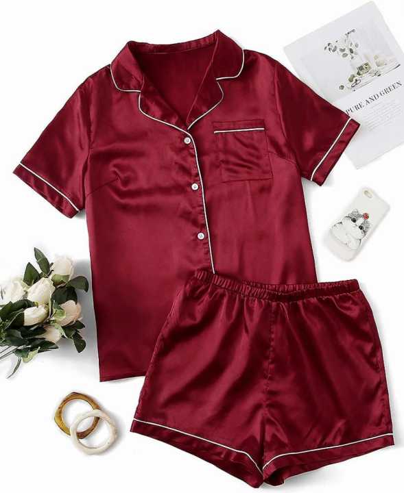 2 Pcs Sexy Short Nighty