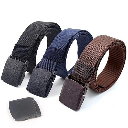 Belt, Nylon Canvas with Plastic Bukkel, Imported from China, for Unisex