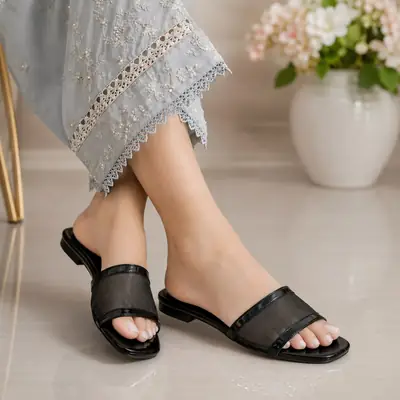 Rinora Women’s Flat Lace Chappal – Comfortable Daily Wear Flats - 2