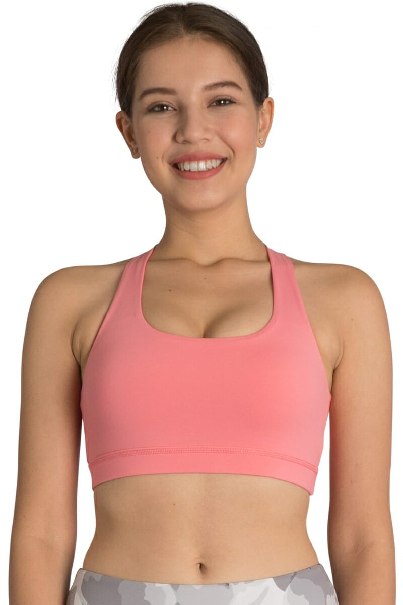 Peach Sports Bra - 2