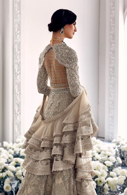 Chiffon Embroidered Unstitched 3 Piece