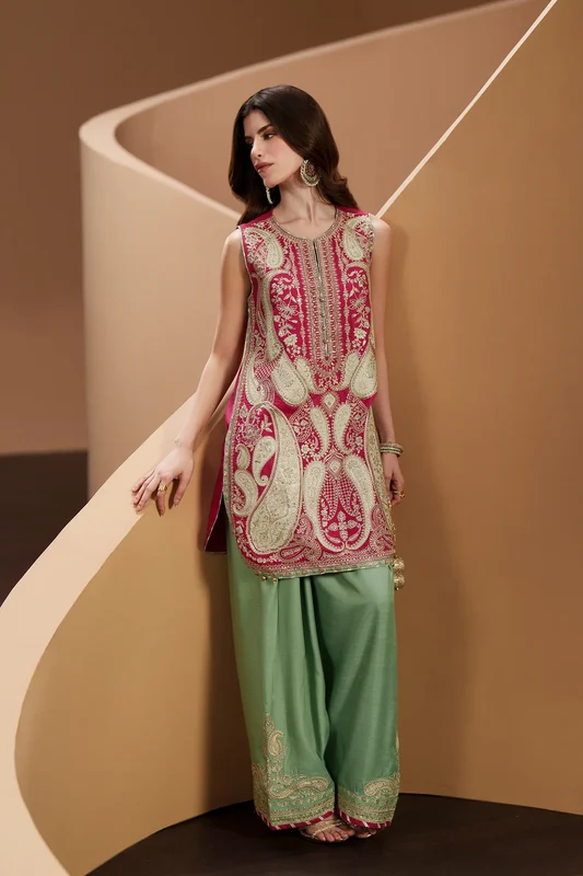 CC-92 Premium Embroidered Chiffon - 2
