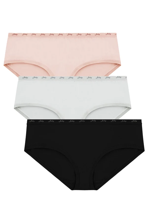 Full Coverage Stretchable Panty with Concealed Elastic _Pack of 3 - 2