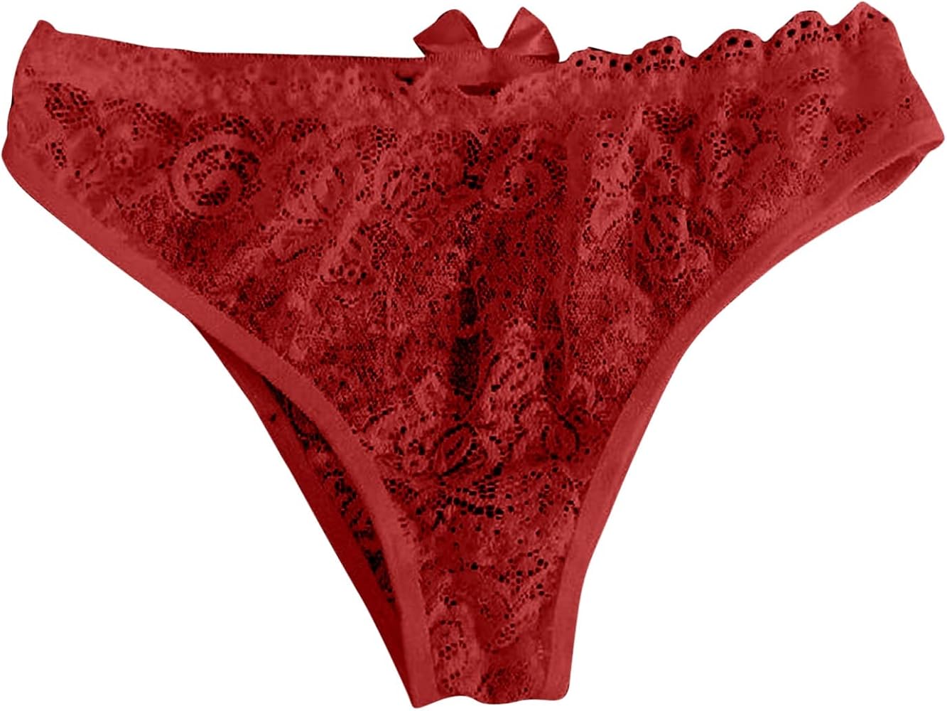 Red G String – Soft Sheer Comfortable Lace Women Underwear