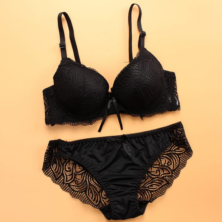 Embroidered Net Panty - 2